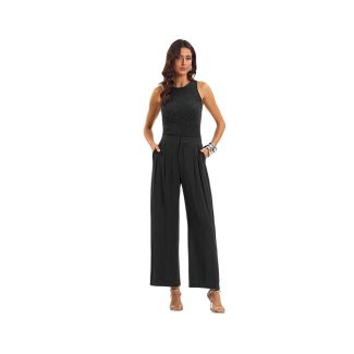 Blusa Regata Feminina em Ribana Endless Rovitex -Preto-P