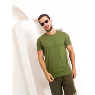 Camiseta RBW Malha Gola Careca-Verde-P